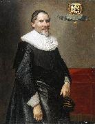 Portrait of Francois van Aerssen Michiel Jansz. van Mierevelt